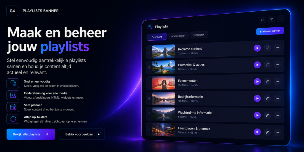 Playlists